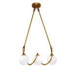 Фото 3 Люстра KG1212P-3 brass