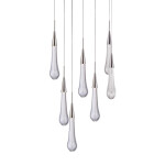 Фото 4 Подвесной светильник Pour 7A satin nickel