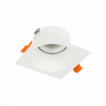 Фото 3 ST207.518.01 Св-к встр. Белый GU10 1*50W  L103xW103xH52 220V Без ламп Встраиваемые светильники