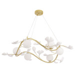 Фото 5 Люстра Crystal Lux COLIBRI SP6 GOLD