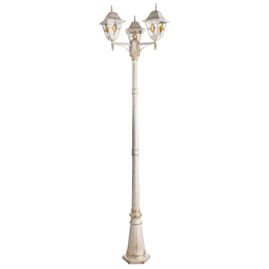 Фото Парковый светильник Arte Lamp BERLIN A1017PA-3WG
