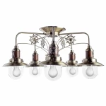 Фото Потолочная люстра Arte Lamp SAILOR A4524PL-5AB