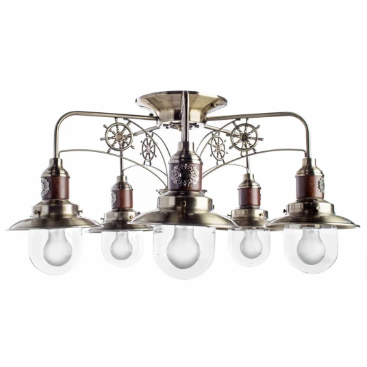 Фото Потолочная люстра Arte Lamp SAILOR A4524PL-5AB