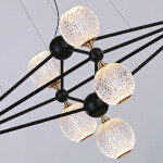 Фото 3 Подвесной светильник MD20022005-9B black/chrome