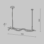 Фото 3 Подвесной светильник Maytoni MOD166PL-L30GB3K