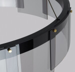 Фото 4 Люстра D8825P/L black/smoky