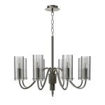 Фото 3 SL2005.103.08 Светильник подвесной ST-Luce никиль/прозрачный E14 8*40W САНТОРИ