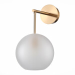 Фото 3 SL1133.501.01 Бра ST-Luce Латунь/Белый E27 1*40W BOPONE