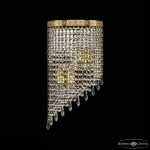 Фото 1 Бра хрустальные 83401BL/20IV-43 G Drops Bohemia Ivele Crystal