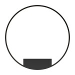 Фото 1 Настенный светильник (бра) Maytoni MOD058WL-L50BK