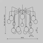 Фото 3 Подвесной светильник Maytoni MOD176PL-16G