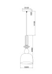 Фото 4 Подвесной светильник Freya FR5148PL-01GR