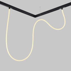 Фото ST684.436.36 Гибкий светодиодный светильник Черный LED 1*36W 3000K Lm Ra80 360° IP20 L3 000xW-xH- 48 SKYLINE 48