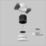 Фото 2 Встраиваемый светильник Technical DL058-7W4K-TRS-W