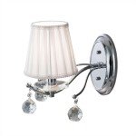 Фото 5 CL438311 Шелли Хром+Белый Св-к Бра