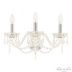 Фото 2 Бра хрустальные 104B/3/165 Ni Bohemia Ivele Crystal