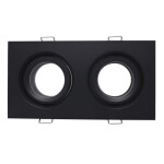 Фото 4 ST255.428.02 Св-к встр. Черный GU10 2*50W  IP65 L180xW90xH40 220V Без ламп Встраиваемые светильники