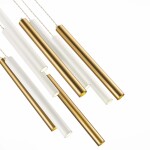 Фото 1 ST153.543.27 Светильник подвесной Белый LED 1*27W 4000K 2 295Lm Ra  IP20 D350xH1 500 180-240V Подвесные светильники