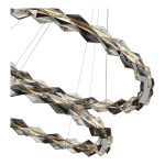 Фото 2 SL6009.103.02 Люстра подвесная ST-Luce Хром/Прозрачно-Дымчатый LED 1*45W 3000K ДИАМАНТА