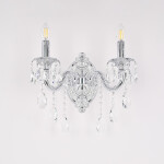 Фото 1 Бра с хрустальными подвесками AL7901B10/2/175 B NW Bohemia Ivele Crystal