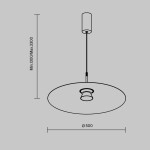 Фото 3 Подвесной светильник Maytoni MOD352PL-L10W3K1