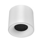 Фото 1 ST761.533.10 Светильник потолочный белый LED 1*10W 3000K 530Lm Ra 36° IP20 D80xH70 170-240VV Накладные светильники