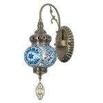 Фото 7 CL419316 Каир Мозаика Синяя Бра