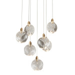 Фото 3 Подвесной светильник OD2440-7 gold/clear