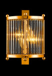 Фото 1 Бра Crystal Lux TADEO AP2 GOLD/TRANSPARENTE