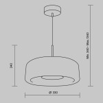 Фото 1 Подвесной светильник Maytoni MOD127PL-L6AM