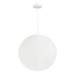 Фото SLE6020-523-01 Светильник подвесной EVOLUCE белый D600mm E27 1*60W MOON