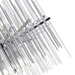 Фото 1 SL1628.103.08 Люстра подвесная ST-Luce Хром/Прозрачный, Хром E14 8*40W TERAMO