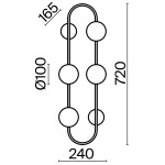 Фото 3 Настенный светильник (бра) Freya FR5233WL-04BS1