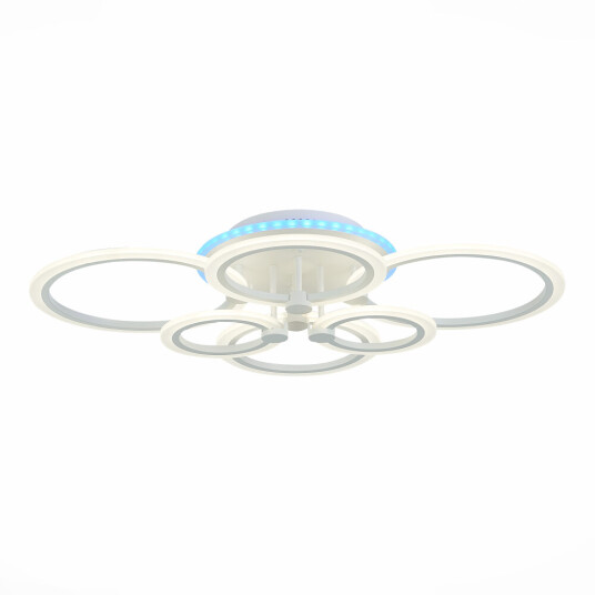 Фото SLE500552-06RGB Светильник потолочный Белый/Белый LED 1*132W RGB 8W 3000-6000K CERINA