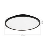 Фото 1 SLE1811-402-01 Светильник потолочный Черный/белая LED 1*42W 4000K TASSEN