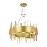 Фото 2 SL1633.203.12 Люстра подвесная ST-Luce Матовое золото/Матовое золото,Прозрачный E14 12*40W OLVERA