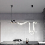 Фото 1 Подвесной светильник 7242P/L1200 black/white