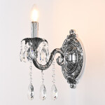 Фото 4 Бра с хрустальными подвесками AL7901B10/1/175 A NB Bohemia Ivele Crystal