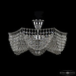 Фото 2 Потолочный светильник хрустальный 77081/42 Ni Bohemia Ivele Crystal