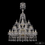 Фото 3 Люстра хрустальная 1413/20+10+5/400/XL-158/3d G