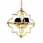 Фото 2 Люстра Mandeville M gold/black