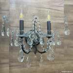 Фото 1 Бра Crystal Lux ODELIS AP2 BROWN