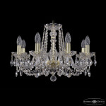 Фото 4 Люстра хрустальная 1402/8/195 G Bohemia Ivele Crystal