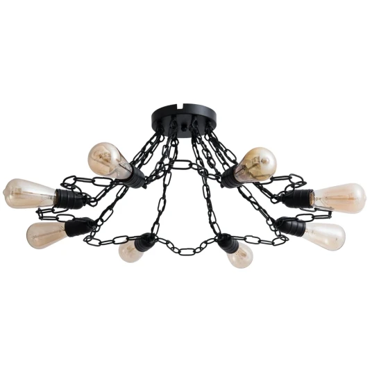 Фото Потолочная люстра Arte Lamp RIVERRUN A9344PL-8BK