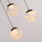 Фото 2 Подвесной светильник MD25030003-3A matt black/clear