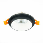 Фото 3 ST206.428.01 Св-к встр. Черный GU10 1*50W  IP20 D92xH38 220V Без ламп Встраиваемые светильники