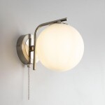 Фото 1 CL102314 Томми Хром Мат.+ Белый Св-к Бра