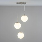 Фото 3 CL102034 Томми Хром Мат.+ Белый Св-к Подвес