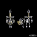 Фото 2 Бра хрустальные 1413B/1/165/XL G