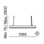 Фото 5 Подвесной светильник Technical P050PL-L40W4K
